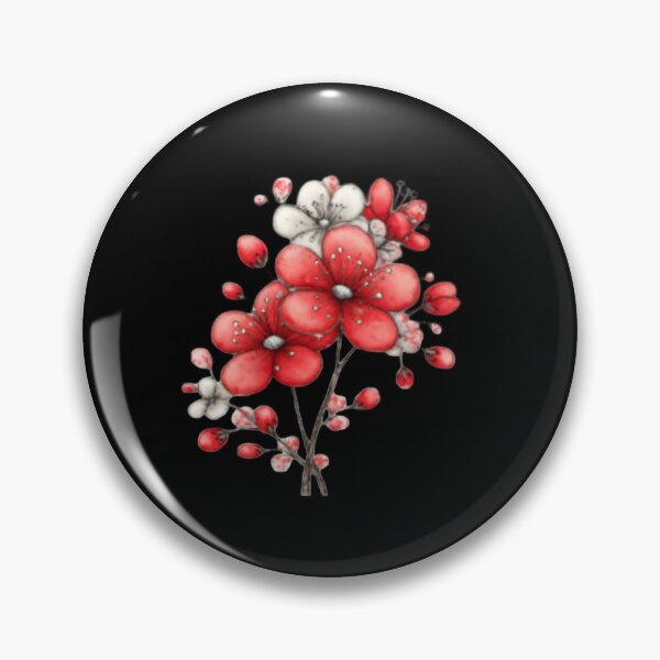 Item preview, Elegant Red and White Floral Arrangement designed and sold by vanndhi.