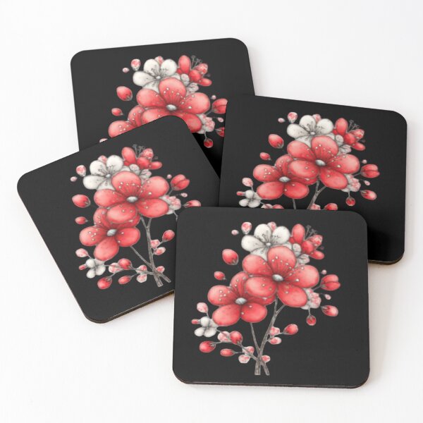 Item preview, Elegant Red and White Floral Arrangement designed and sold by vanndhi.
