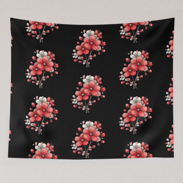 Item preview, Elegant Red and White Floral Arrangement designed and sold by vanndhi.