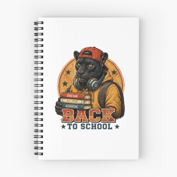 Item preview, ¡El Panther vuelve al colegio! designed and sold by JonysCreativeDesigns.