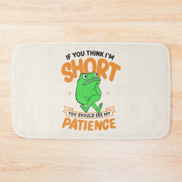 Item preview, Funny Frog Patience Illustration designed and sold by beboplab.