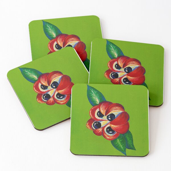 Item preview, Jamaican Ackee Fruit Hand-painted on Canvas designed and sold by RainyForecast.