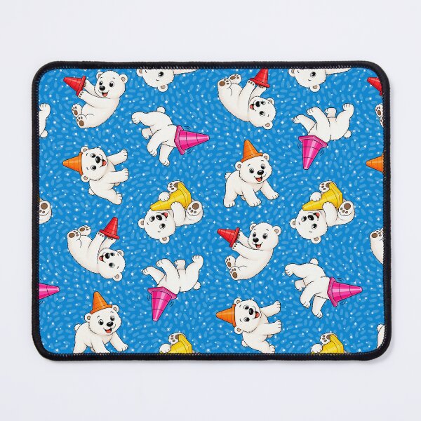 Item preview, Momota the Playful Polar Bear designed and sold by KrisInStitches.