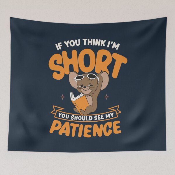 Item preview, Classic Cartoon Patience Illustration designed and sold by beboplab.
