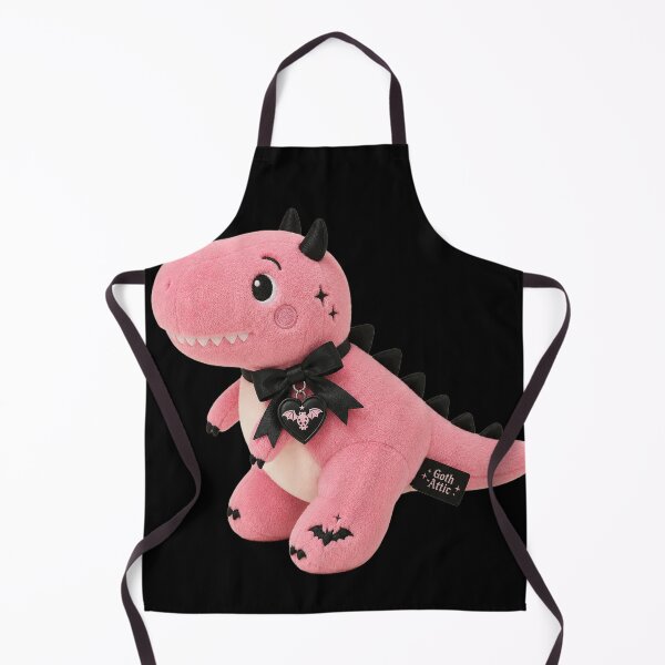 Item preview, Pastel Pink T-Rex Plush Character | Cute Dinosaur Beans designed and sold by gothattic.