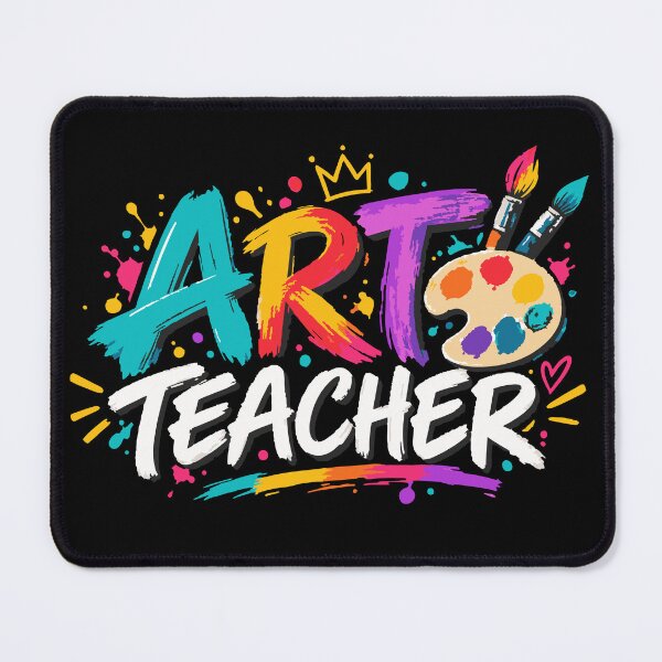 Item preview, Art Teacher | Colorful Retro Art Teacher Design designed and sold by Sunday.Supply.