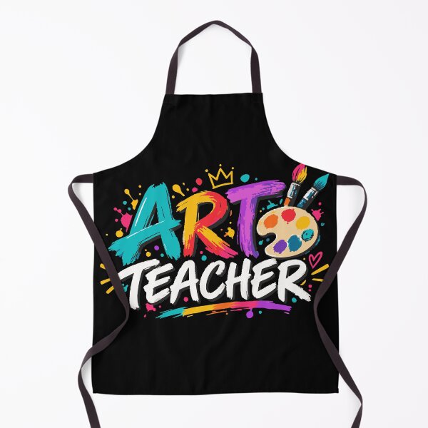 Item preview, Art Teacher | Colorful Retro Art Teacher Design designed and sold by Sunday.Supply.