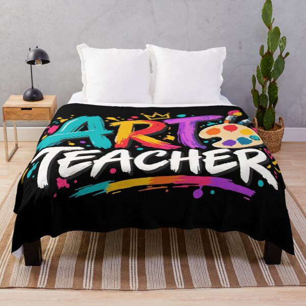 Item preview, Art Teacher | Colorful Retro Art Teacher Design designed and sold by Sunday.Supply.
