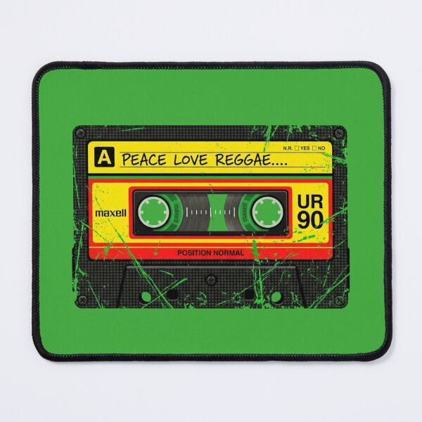 Item preview, Peace Love Reggae Cassette designed and sold by RastaColors.