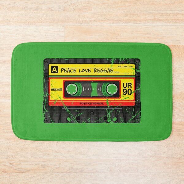 Item preview, Peace Love Reggae Cassette designed and sold by RastaColors.
