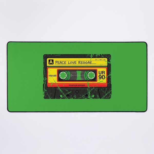 Item preview, Peace Love Reggae Cassette designed and sold by RastaColors.