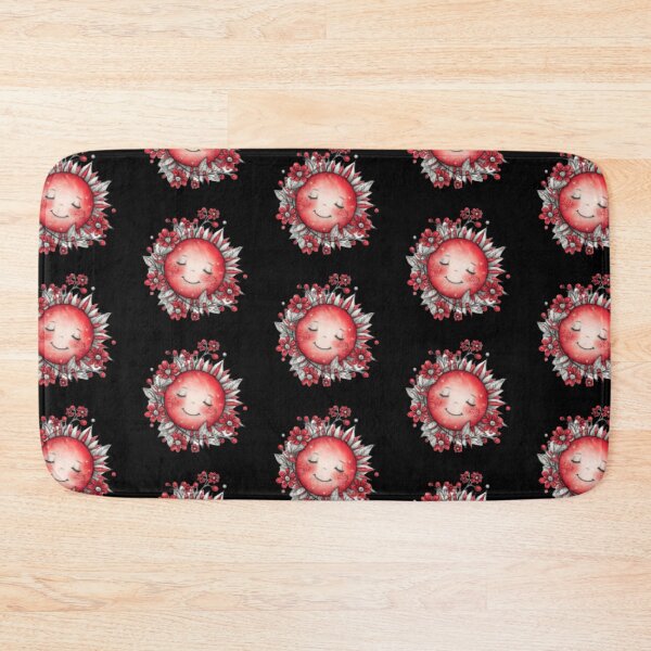 Item preview, Smiling Sun with Floral Frame designed and sold by vanndhi.