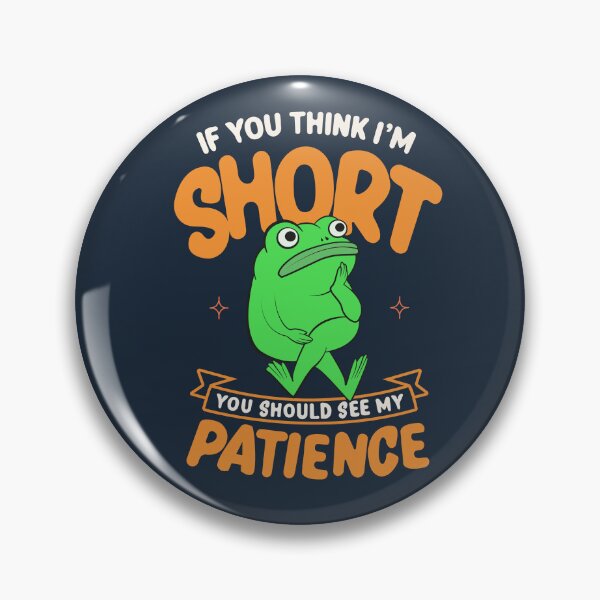 Item preview, Funny Frog Patience Illustration designed and sold by beboplab.