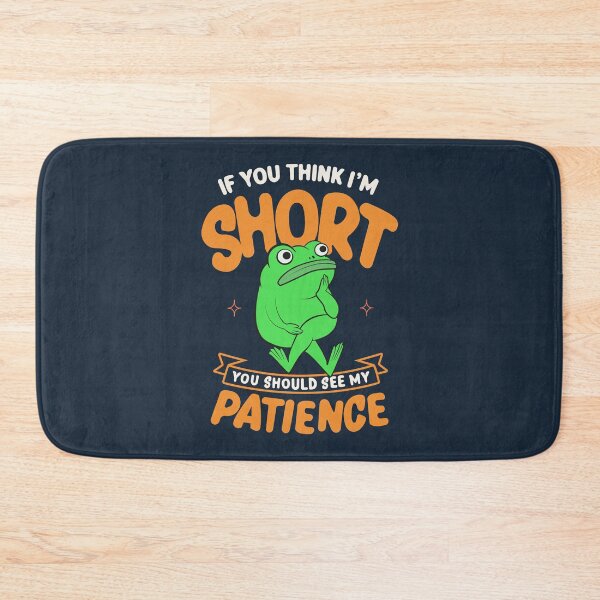 Item preview, Funny Frog Patience Illustration designed and sold by beboplab.