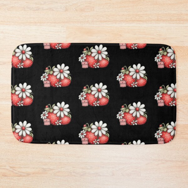 Item preview, Strawberries and Daisies designed and sold by vanndhi.