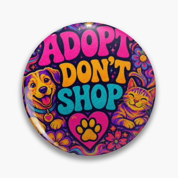 Item preview, Adopt Don’t Shop  designed and sold by darametzgerart.