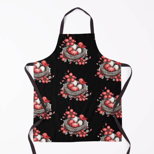Item preview, Bird Nest with Eggs and Flowers designed and sold by vanndhi.