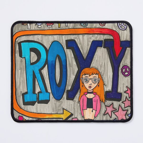 Item preview, "Roxy" painted mural sketch designed and sold by n-photographii.