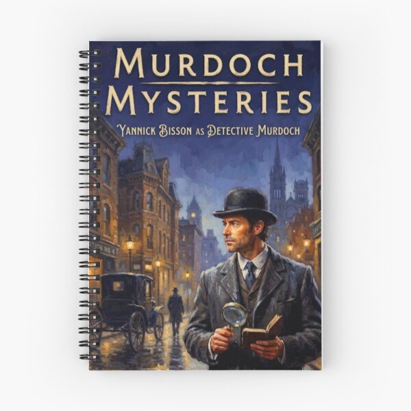 Item preview, Murdoch Mysteries Period Crime Fine Art Tribute designed and sold by Art's Diner.