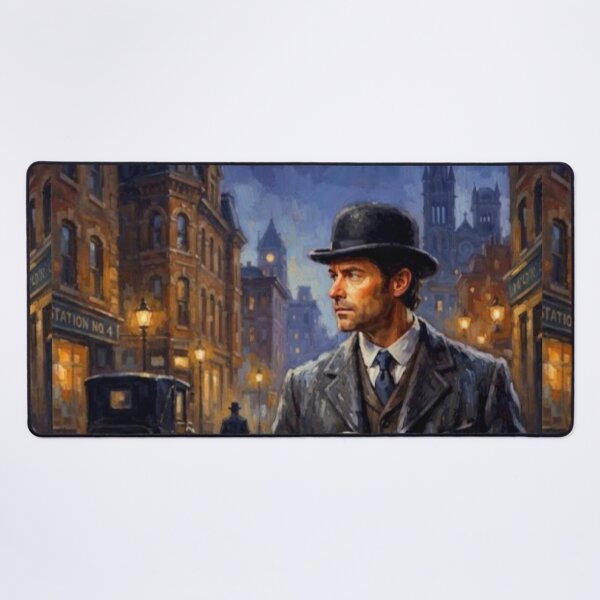 Item preview, Murdoch Mysteries Period Crime Fine Art Tribute designed and sold by Art's Diner.