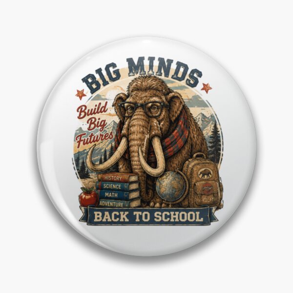 Item preview, ¡El Mammoth vuelve al colegio! designed and sold by JonysCreativeDesigns.
