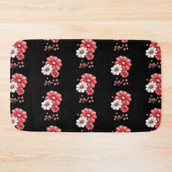 Item preview, Cluster of Red and White Flowers designed and sold by vanndhi.