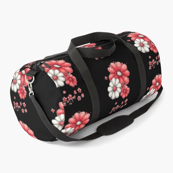 Item preview, Cluster of Red and White Flowers designed and sold by vanndhi.