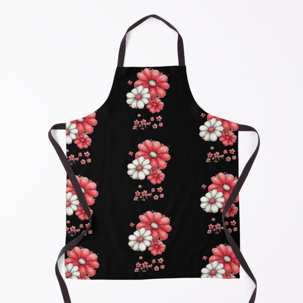 Item preview, Cluster of Red and White Flowers designed and sold by vanndhi.
