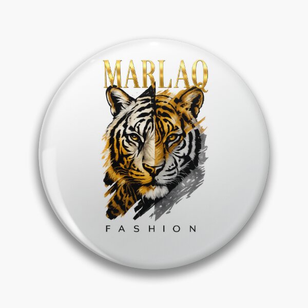 Item preview, Marlaq Golden Tiger Face Design designed and sold by Marlaq fashion .