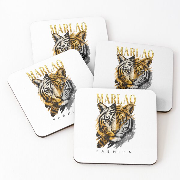 Item preview, Marlaq Golden Tiger Face Design designed and sold by Marlaq fashion .