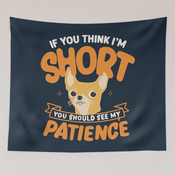 Item preview, Short Person Patience Illustration designed and sold by beboplab.