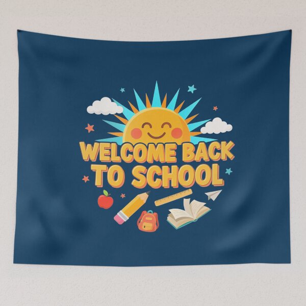Item preview, SUNNY WELCOME for BACK TO SCHOOL for Teachers, School Staff designed and sold by Greenbaby.