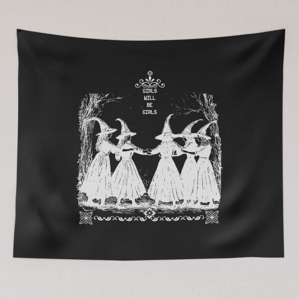 Item preview, Girls Will Be Girls Witch  designed and sold by delllsdesigns.