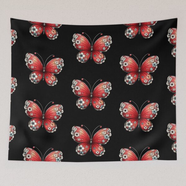 Item preview, Decorative Floral Butterfly designed and sold by vanndhi.