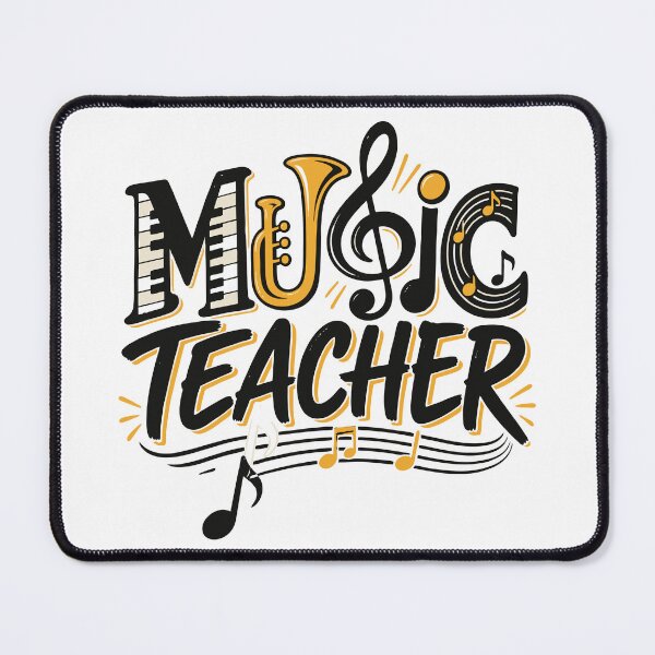 Item preview, Music Teacher | Retro Music Teacher Back to School Design designed and sold by Sunday.Supply.