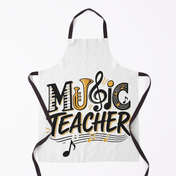 Item preview, Music Teacher | Retro Music Teacher Back to School Design designed and sold by Sunday.Supply.
