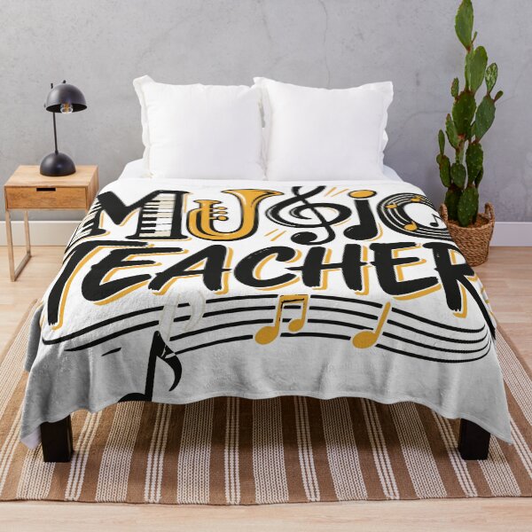 Item preview, Music Teacher | Retro Music Teacher Back to School Design designed and sold by Sunday.Supply.