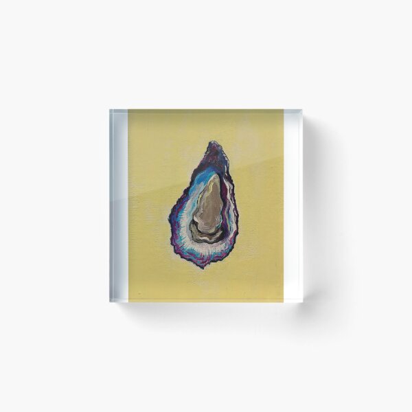 Item preview, Oyster Shell Hand-painted on Canvas with Acrylics designed and sold by RainyForecast.