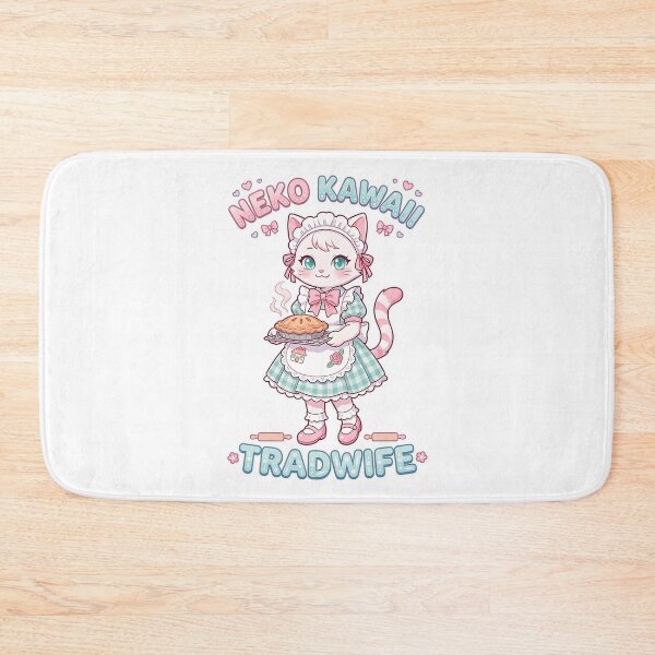 Item preview, Neko Kawaii Tradwife: Cottagecore Baker Cat designed and sold by CuteKats.