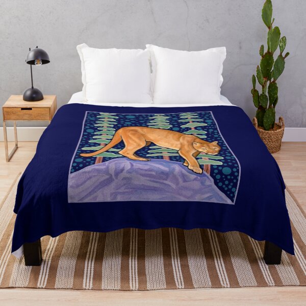 Item preview, Mid Century Modern Mountain Lion (Cougar, Puma) designed and sold by rorabeenie.