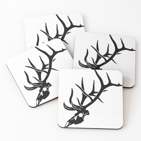 Item preview, Elk Silhouette designed and sold by Ropenshoot.