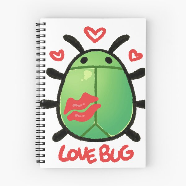Item preview, Green Love Bug With Red Kisses designed and sold by Glitch-Critters.