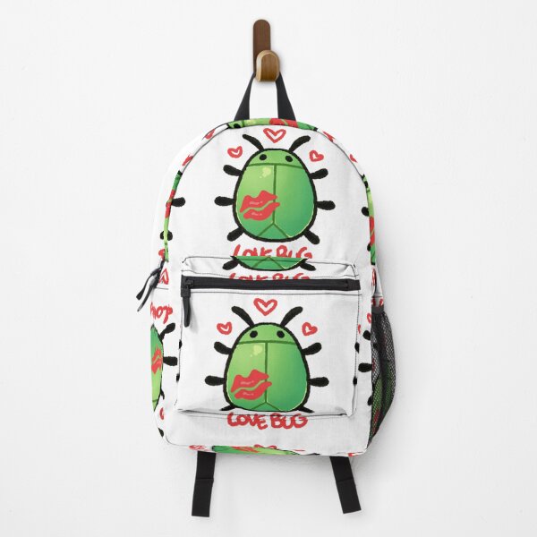 Item preview, Green Love Bug With Red Kisses designed and sold by Glitch-Critters.