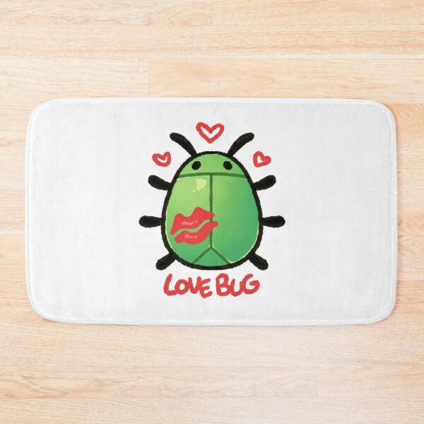 Item preview, Green Love Bug With Red Kisses designed and sold by Glitch-Critters.