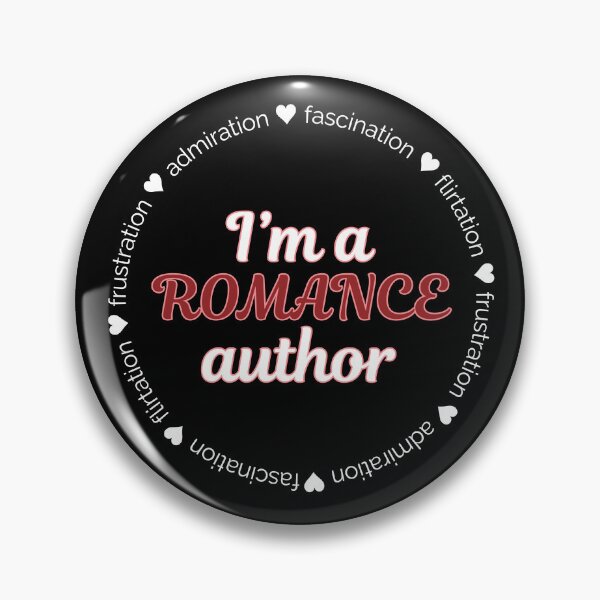 Item preview, I'm a Romance Writer - dark designed and sold by Writerly Musings.