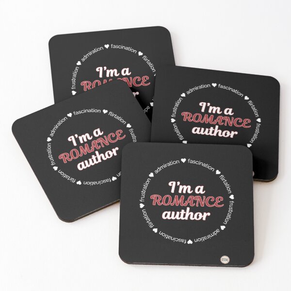 Item preview, I'm a Romance Writer - dark designed and sold by Writerly Musings.