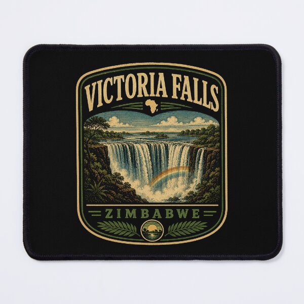 Item preview, Victoria Falls - Zimbabwe designed and sold by GoodOldVintage.