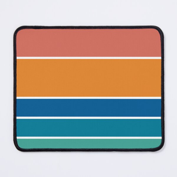 Item preview, Retro Beach Colors Beachy Boho Vibes Sunset Ocean Stripes 2/4 designed and sold by Beachy.