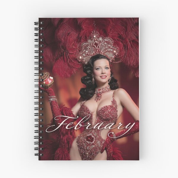 Item preview, Vintage February Showgirl designed and sold by Bernard Santora.