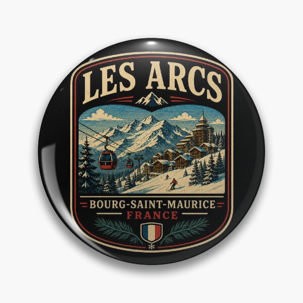 Item preview, Les Arcs - France designed and sold by GoodOldVintage.